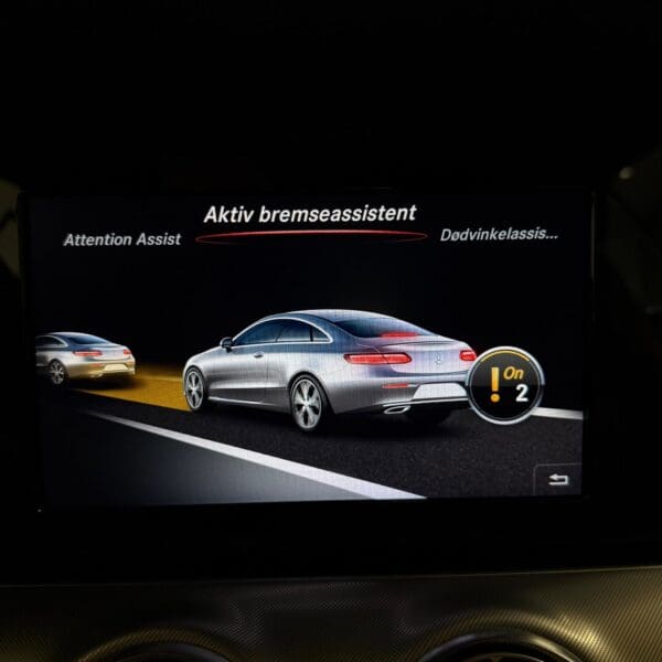 Mercedes E350 d Coupé aut. 4Matic 2018 - Billede 14