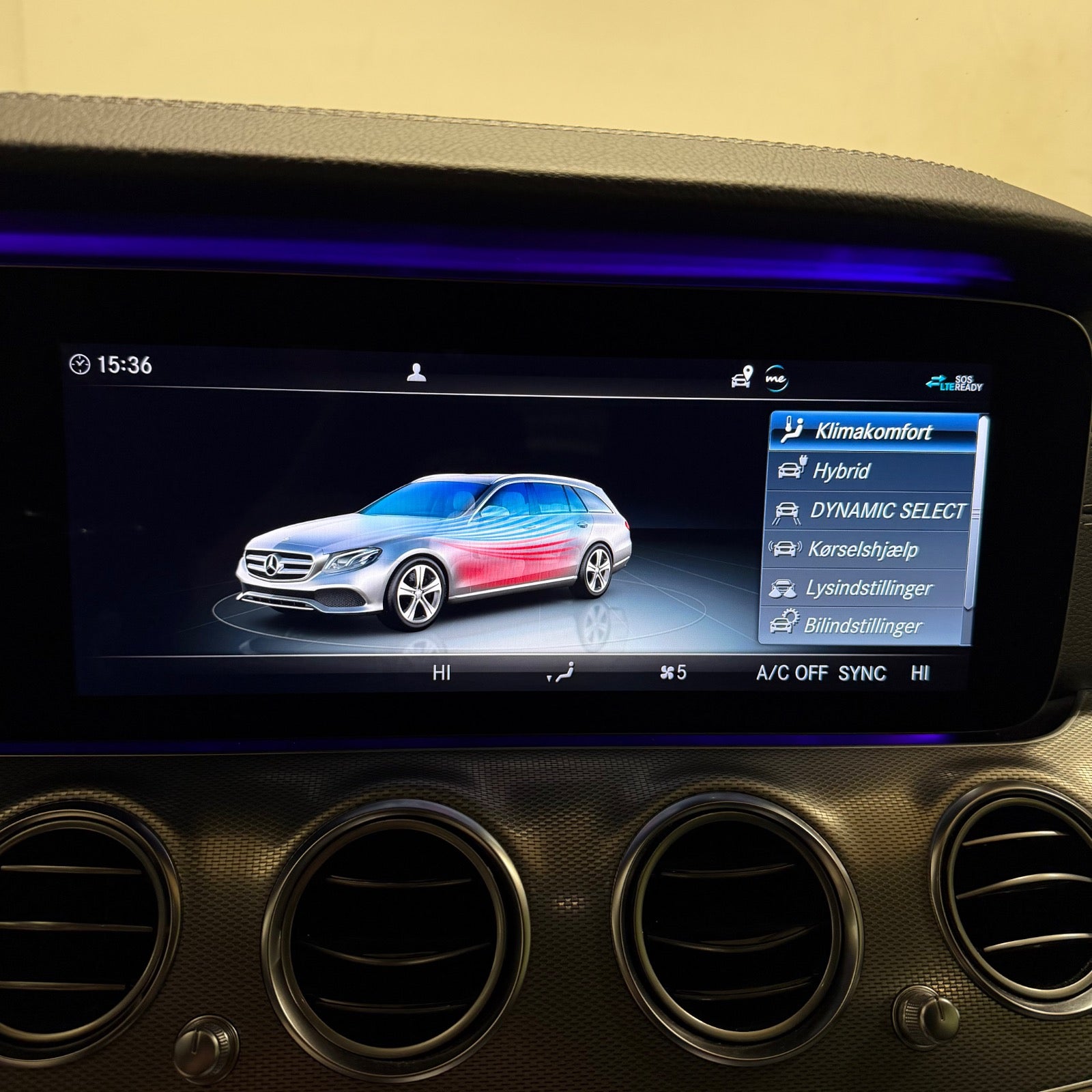 Mercedes E300 de AMG Line stc. aut. 2019 - Billede 23