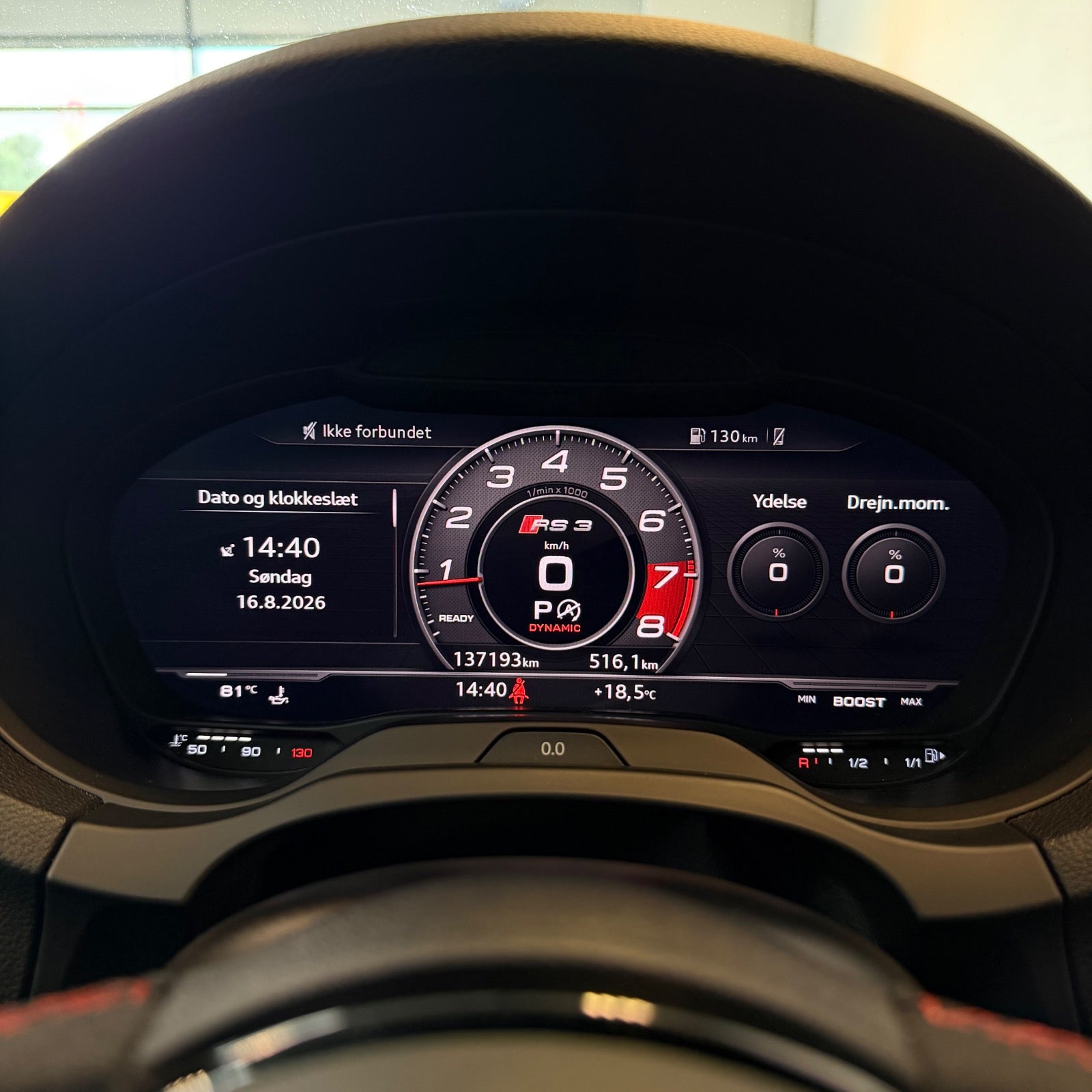 Audi RS3 TFSi Sportback quattro S-tr. 2018